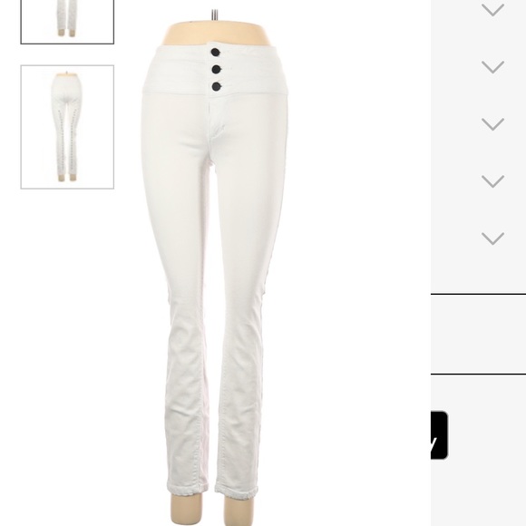 💕RARE FIND💝Bebe Corset Star Embroidered Jeans⭐️ - Picture 6 of 16